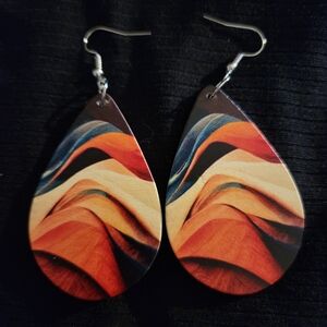 New acrylic fashion earrings